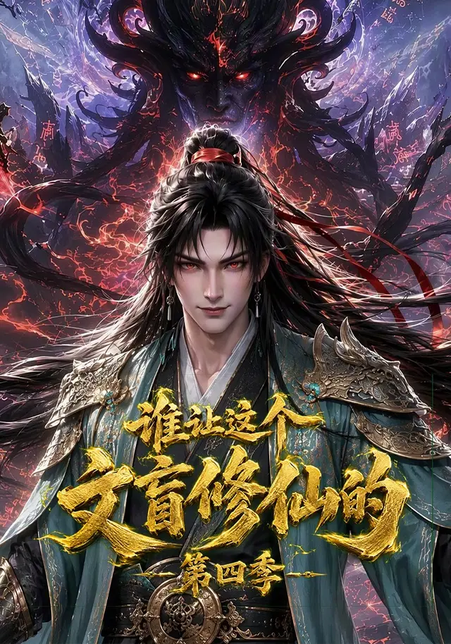 黄果短剧《谁让这个文盲修仙的第四季》玄幻悬疑与逆袭海报